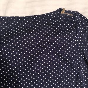 Ralph Lauren Polka Dot Boatneck